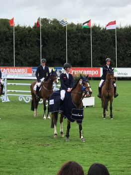 Harry Charles claims victory in 4* Grand Prix debut beating his Olympic Gold medallist father!